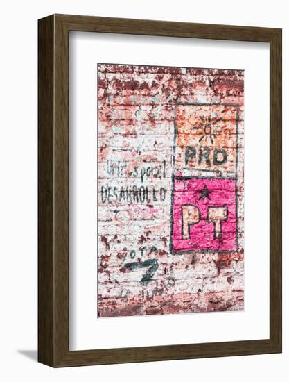 ¡Viva Mexico! Collection - Street Wall III-Philippe Hugonnard-Framed Photographic Print