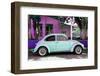 ¡Viva Mexico! Collection - "Summer Blue Car" VW Beetle-Philippe Hugonnard-Framed Photographic Print