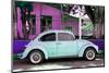 ¡Viva Mexico! Collection - "Summer Blue Car" VW Beetle-Philippe Hugonnard-Mounted Photographic Print