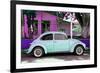 ¡Viva Mexico! Collection - "Summer Blue Car" VW Beetle-Philippe Hugonnard-Framed Photographic Print