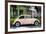 ¡Viva Mexico! Collection - "Summer Salmon Car" VW Beetle-Philippe Hugonnard-Framed Photographic Print