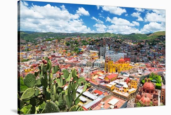 ¡Viva Mexico! Collection - Summer to Guanajuato VII-Philippe Hugonnard-Stretched Canvas