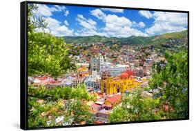 ¡Viva Mexico! Collection - Summer to Guanajuato-Philippe Hugonnard-Framed Stretched Canvas