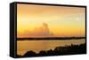 ¡Viva Mexico! Collection - Sunset over Cancun-Philippe Hugonnard-Framed Stretched Canvas