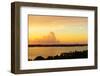 ¡Viva Mexico! Collection - Sunset over Cancun-Philippe Hugonnard-Framed Photographic Print