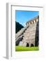 ¡Viva Mexico! Collection - Temple of Inscriptions at Mayan archaelogical site - Palenque-Philippe Hugonnard-Framed Photographic Print