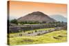 ¡Viva Mexico! Collection - Teotihuacan Pyramids II-Philippe Hugonnard-Stretched Canvas