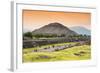 ¡Viva Mexico! Collection - Teotihuacan Pyramids II-Philippe Hugonnard-Framed Photographic Print