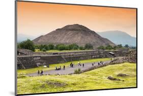 ¡Viva Mexico! Collection - Teotihuacan Pyramids II-Philippe Hugonnard-Mounted Photographic Print