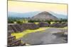 ¡Viva Mexico! Collection - Teotihuacan Pyramids IV-Philippe Hugonnard-Mounted Photographic Print