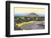 ¡Viva Mexico! Collection - Teotihuacan Pyramids IV-Philippe Hugonnard-Framed Photographic Print