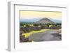 ¡Viva Mexico! Collection - Teotihuacan Pyramids IV-Philippe Hugonnard-Framed Photographic Print