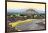 ¡Viva Mexico! Collection - Teotihuacan Pyramids IV-Philippe Hugonnard-Framed Photographic Print