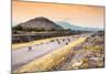 ¡Viva Mexico! Collection - Teotihuacan Pyramids-Philippe Hugonnard-Mounted Photographic Print