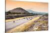 ¡Viva Mexico! Collection - Teotihuacan Pyramids-Philippe Hugonnard-Stretched Canvas