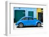 ¡Viva Mexico! Collection - The Blue Beetle Car-Philippe Hugonnard-Framed Photographic Print