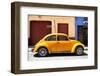 ¡Viva Mexico! Collection - The Dark Yellow Beetle Car-Philippe Hugonnard-Framed Photographic Print