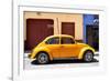 ¡Viva Mexico! Collection - The Dark Yellow Beetle Car-Philippe Hugonnard-Framed Photographic Print