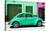 ¡Viva Mexico! Collection - The Green Beetle Car-Philippe Hugonnard-Stretched Canvas