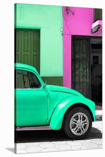 ¡Viva Mexico! Collection - The Green Beetle-Philippe Hugonnard-Stretched Canvas