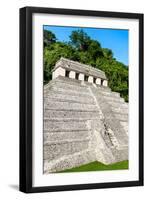 ¡Viva Mexico! Collection - The Mayan Temple of Inscriptions II-Philippe Hugonnard-Framed Photographic Print