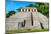 ¡Viva Mexico! Collection - The Mayan Temple of Inscriptions - Palenque-Philippe Hugonnard-Mounted Photographic Print