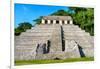 ¡Viva Mexico! Collection - The Mayan Temple of Inscriptions - Palenque-Philippe Hugonnard-Framed Photographic Print