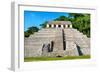 ¡Viva Mexico! Collection - The Mayan Temple of Inscriptions - Palenque-Philippe Hugonnard-Framed Photographic Print