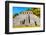 ¡Viva Mexico! Collection - The Mayan Temple of Inscriptions with Fall Colors - Palenque-Philippe Hugonnard-Framed Photographic Print