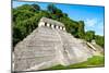 ¡Viva Mexico! Collection - The Mayan Temple of Inscriptions-Philippe Hugonnard-Mounted Photographic Print