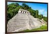 ¡Viva Mexico! Collection - The Mayan Temple of Inscriptions-Philippe Hugonnard-Framed Photographic Print