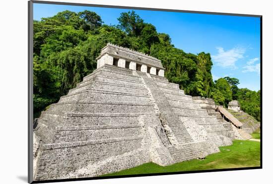 ¡Viva Mexico! Collection - The Mayan Temple of Inscriptions-Philippe Hugonnard-Mounted Photographic Print