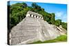 ¡Viva Mexico! Collection - The Mayan Temple of Inscriptions-Philippe Hugonnard-Stretched Canvas