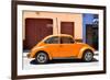 ¡Viva Mexico! Collection - The Orange Beetle Car-Philippe Hugonnard-Framed Photographic Print