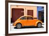 ¡Viva Mexico! Collection - The Orange Beetle Car-Philippe Hugonnard-Framed Photographic Print