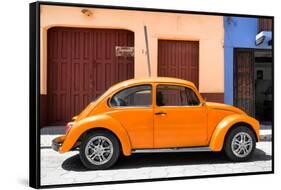 ¡Viva Mexico! Collection - The Orange Beetle Car-Philippe Hugonnard-Framed Stretched Canvas