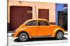 ¡Viva Mexico! Collection - The Orange Beetle Car-Philippe Hugonnard-Stretched Canvas