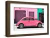 ¡Viva Mexico! Collection - The Pink Beetle Car-Philippe Hugonnard-Framed Photographic Print