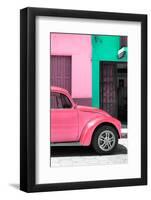 ¡Viva Mexico! Collection - The Pink Beetle-Philippe Hugonnard-Framed Photographic Print