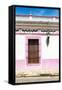 ¡Viva Mexico! Collection - The Pink Window-Philippe Hugonnard-Framed Stretched Canvas