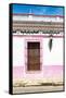 ¡Viva Mexico! Collection - The Pink Window-Philippe Hugonnard-Framed Stretched Canvas