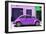 ¡Viva Mexico! Collection - The Purple Beetle Car-Philippe Hugonnard-Framed Photographic Print