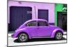 ¡Viva Mexico! Collection - The Purple Beetle Car-Philippe Hugonnard-Mounted Photographic Print