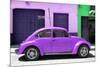 ¡Viva Mexico! Collection - The Purple Beetle Car-Philippe Hugonnard-Mounted Photographic Print