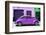 ¡Viva Mexico! Collection - The Purple Beetle Car-Philippe Hugonnard-Framed Photographic Print