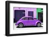 ¡Viva Mexico! Collection - The Purple Beetle Car-Philippe Hugonnard-Framed Photographic Print