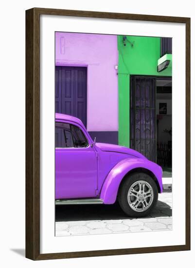 ¡Viva Mexico! Collection - The Purple Beetle-Philippe Hugonnard-Framed Photographic Print