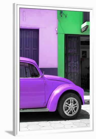 ¡Viva Mexico! Collection - The Purple Beetle-Philippe Hugonnard-Framed Premium Photographic Print