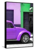 ¡Viva Mexico! Collection - The Purple Beetle-Philippe Hugonnard-Framed Stretched Canvas