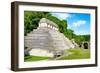 ¡Viva Mexico! Collection - The Temple of the Inscription - Palenque-Philippe Hugonnard-Framed Photographic Print